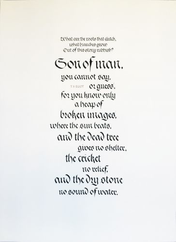 "La tierra baldía" de T. S. Eliot